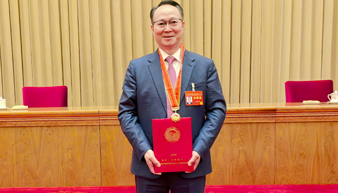 Mr. Song Chaoxue, President of SW China received National Honour for Leadership and Contribution to Economic Development